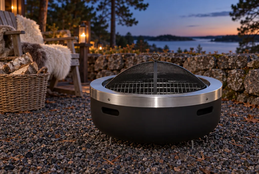 testx.se testar Mustang Burbank 60 cm: bästa eldstaden för grillning i vardagsmiljö