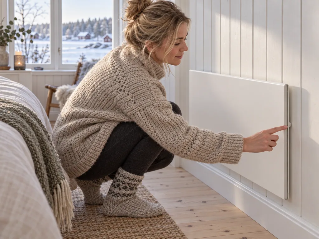 Användning elelement: Adax Neo WiFi H10 KWT i vardagen