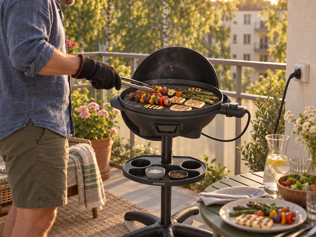 Användning elgrill: Severin PG 8541 i vardagen