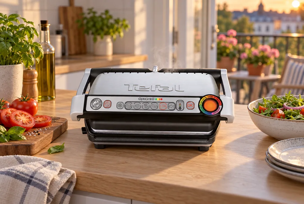 testx.se testar Tefal OptiGrill Plus GC712D12: bästa kontaktgrill för inomhus i vardagsmiljö