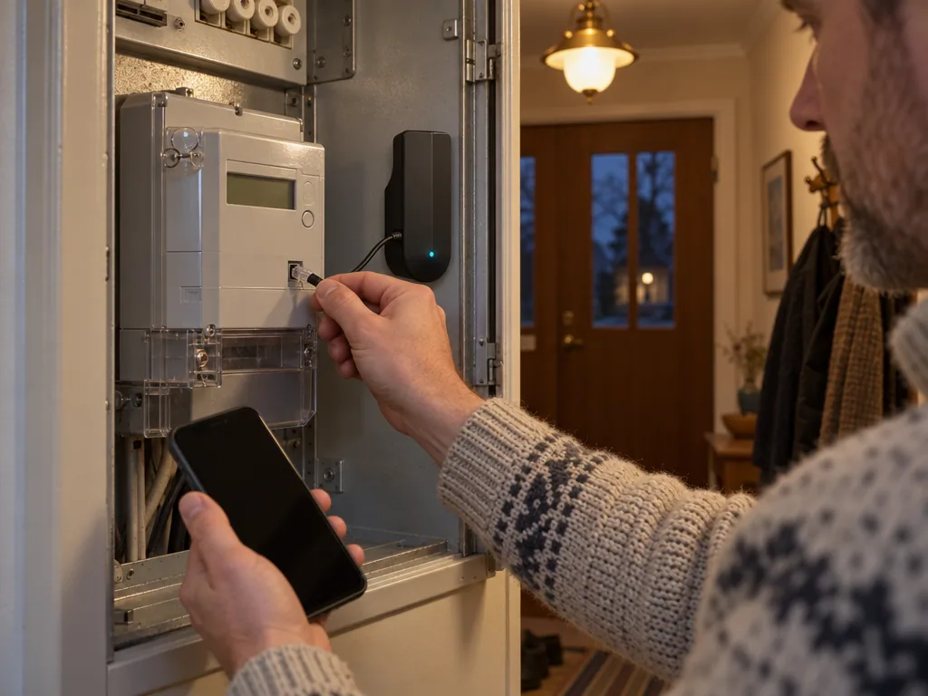 Användning elmätare: Tibber Pulse P1 i vardagen