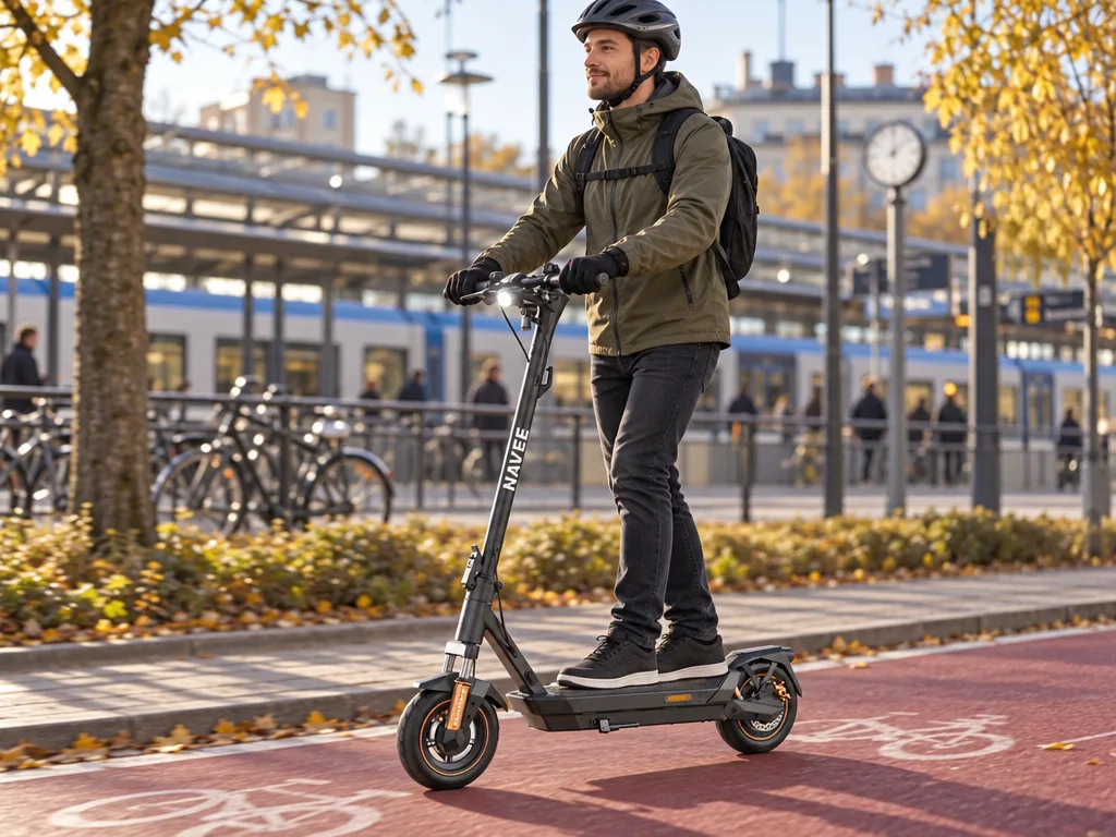 Användning elscooter: Navee GT5 Max i vardagen