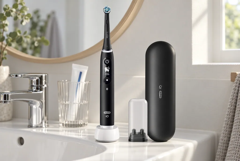 testx.se testar Oral-B iO Series 6 Electric Toothbrush Black: eltandborste bäst i test i vardagsmiljö