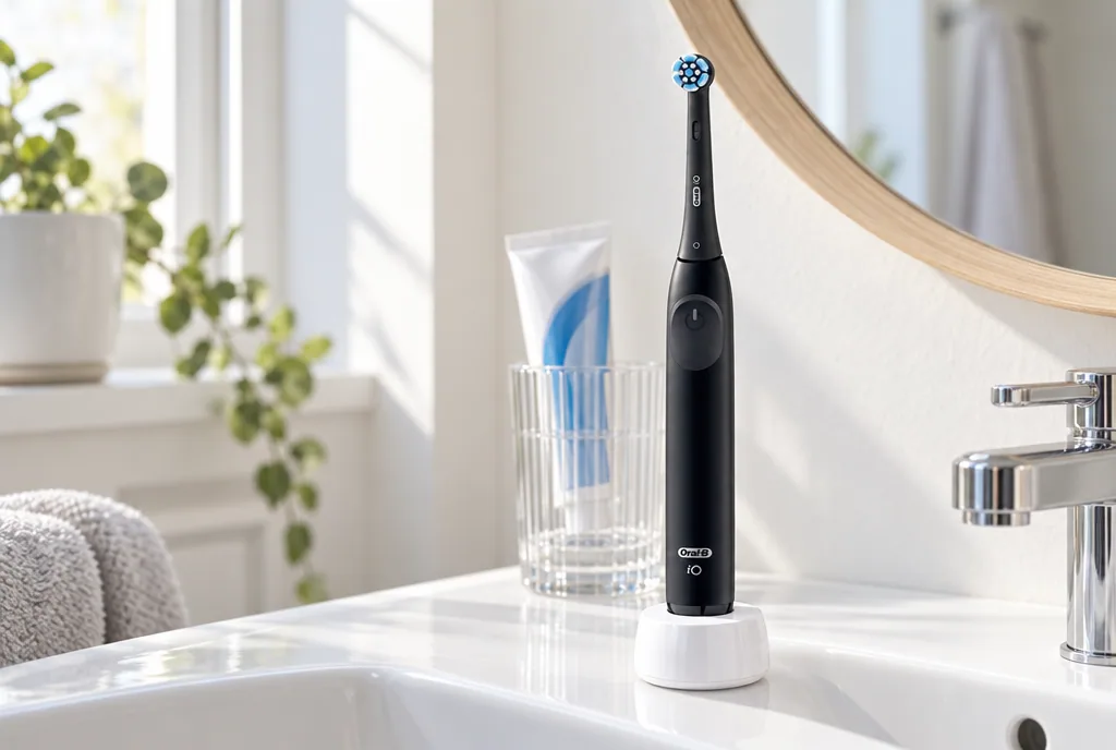 testx.se testar Oral-B Series iO2 - Night Black: bästa prisvärda i vardagsmiljö