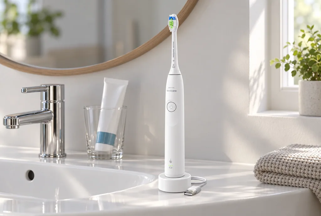 testx.se testar Philips Sonicare 5300 Electric Toothbrush HX7108/02: bästa soniska eltandborsten i vardagsmiljö