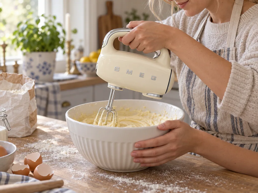 Användning elvisp: Smeg 50's Style HMF01CREU i vardagen