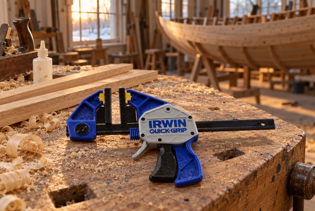 testx.se testar Irwin Quick-Grip XP 150 mm: bästa kompakta enhandstvingen i vardagsmiljö