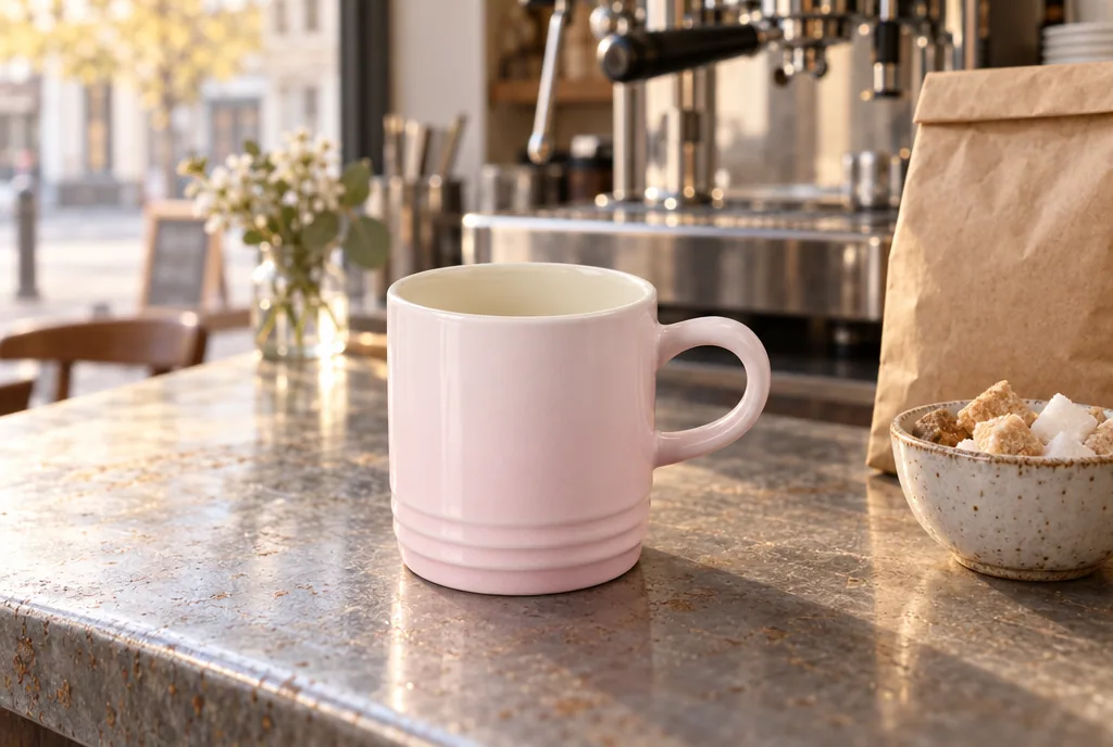 testx.se testar Le Creuset Stoneware Espressokopp 10 cl: espressokopp bäst i test i vardagsmiljö