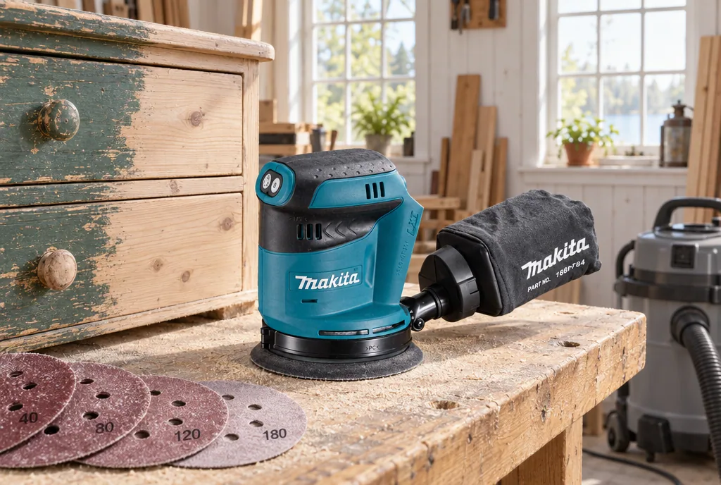 testx.se testar Makita DBO180Z Solo: bästa billiga i vardagsmiljö