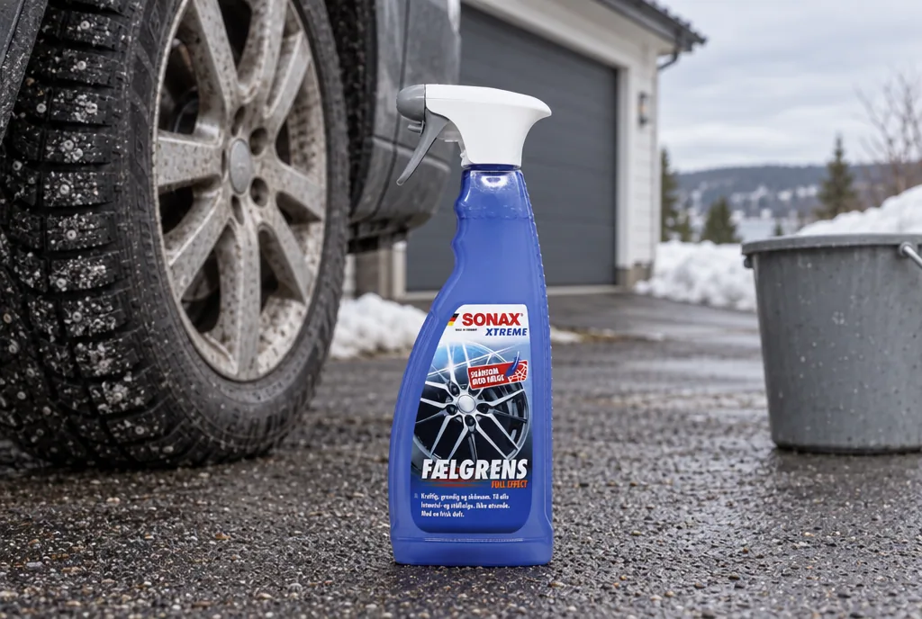 testx.se testar Sonax Xtreme Wheel Cleaner Plus: fälgrengöring bäst i test i vardagsmiljö