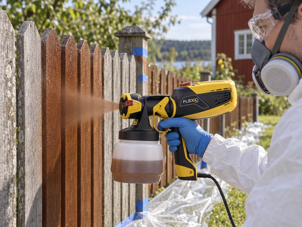 Användning färgspruta: Wagner W 590 Flexio i vardagen