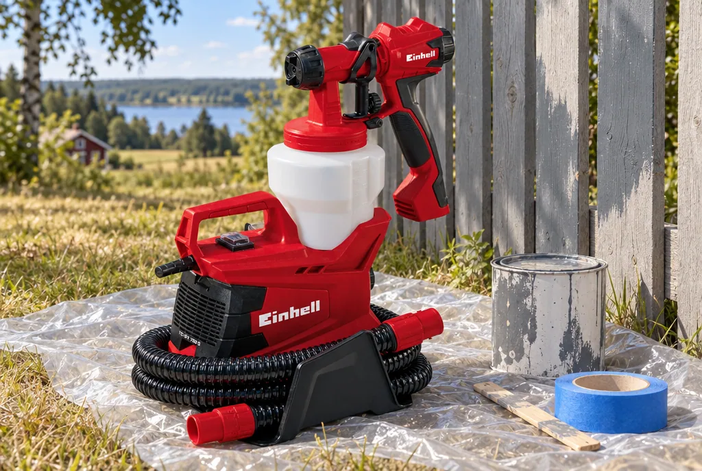testx.se testar Einhell TC-SY 700 S: bästa för lack och lasyr i vardagsmiljö