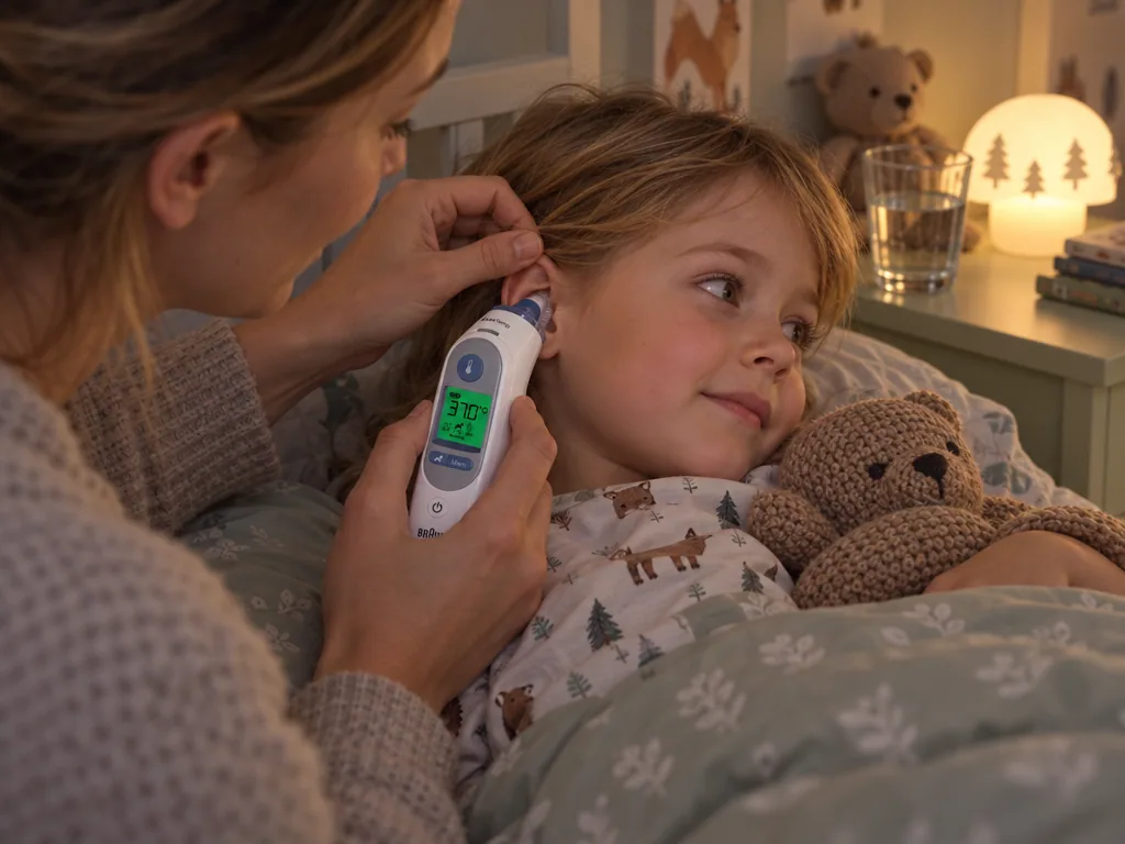 Användning febertermometer: Braun ThermoScan 7 IRT6520 i vardagen