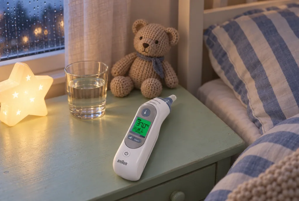 testx.se testar Braun ThermoScan 7 IRT6520: febertermometer bäst i test i vardagsmiljö