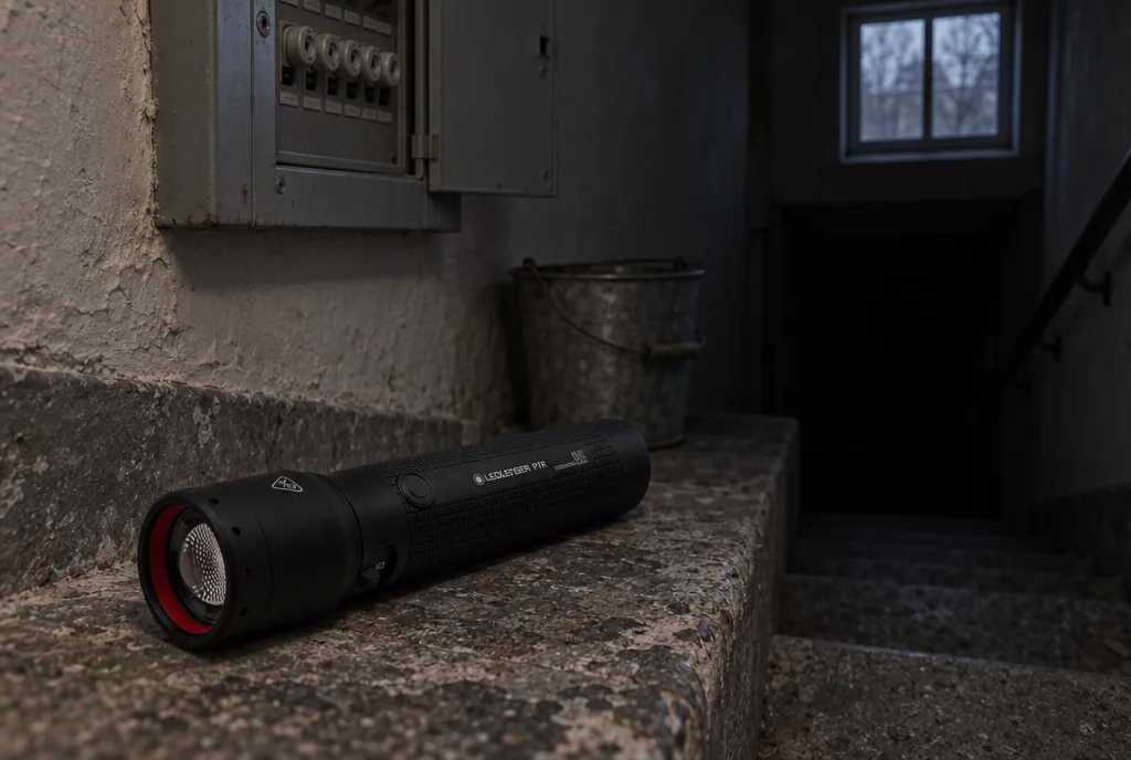 testx.se testar Ledlenser P7R: ficklampa bäst i test i vardagsmiljö