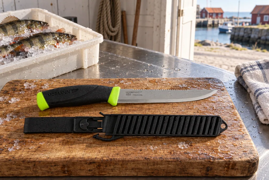 testx.se testar Morakniv Fishing Scaler 150: bästa med fjällskrapa i vardagsmiljö