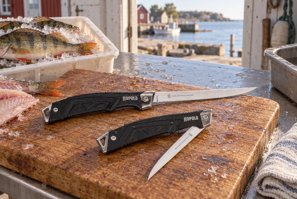 testx.se testar Rapala RCD Folding Fillet: bästa fällbara i vardagsmiljö