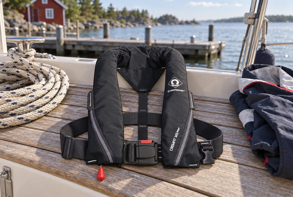 testx.se testar Crewsaver Crewfit 165N Sport: flytväst bäst i test i vardagsmiljö