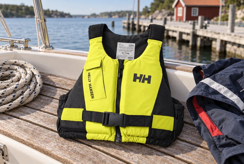 testx.se testar Helly Hansen Rider Vest 50N: bästa för jollesegling i vardagsmiljö