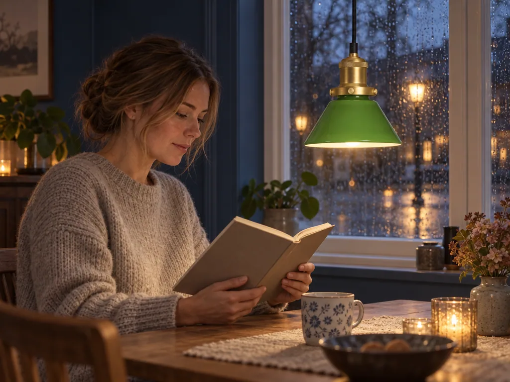 Användning fönsterlampa: PR Home August 15 cm i vardagen