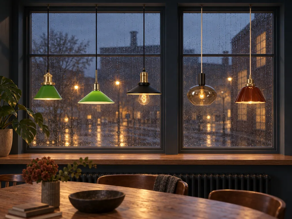 Olika sorters fönsterlampa: de fem testade modellerna sida vid sida