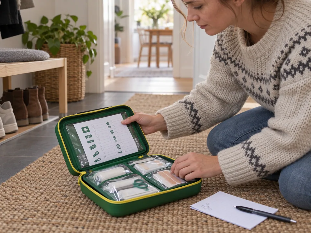 Användning första hjälpen-kit: Cederroth First Aid Kit Large i vardagen