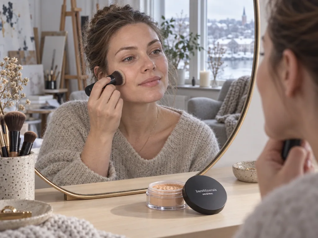 Användning foundation: BareMinerals Original SPF 15 i vardagen