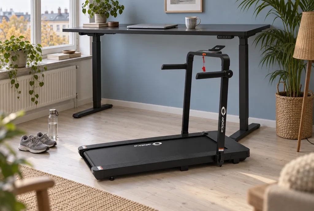 testx.se testar Abilica WalkPad 20: bästa för lätt jogging i vardagsmiljö