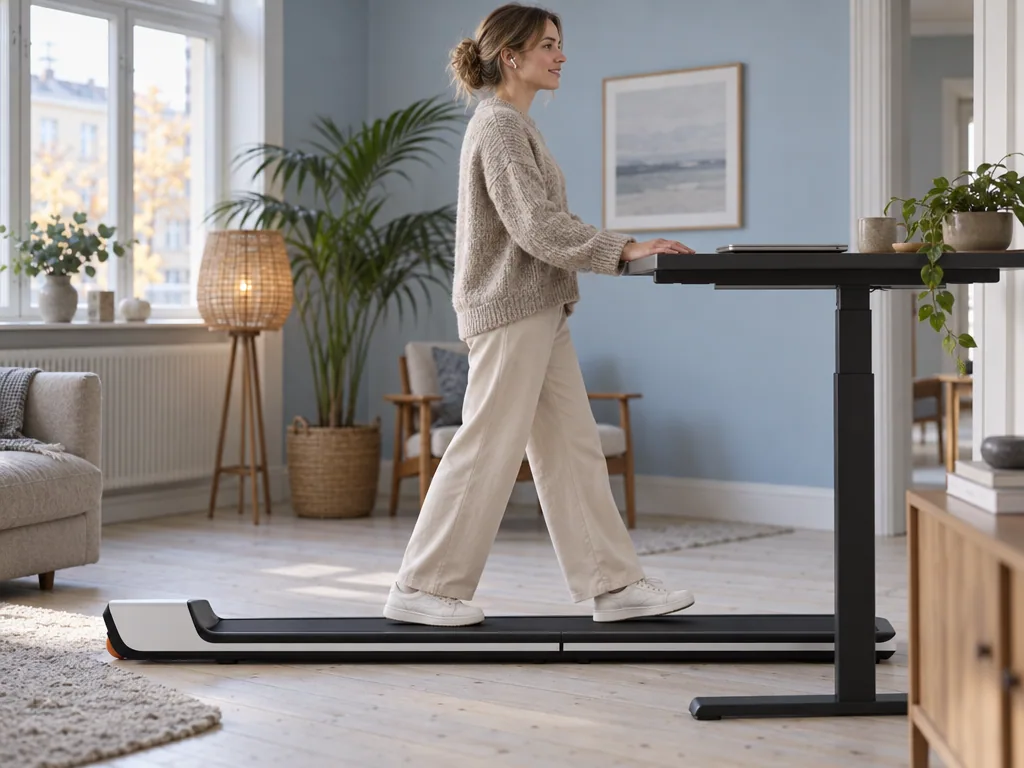 Användning gåband: Gymstick WalkingPad i vardagen
