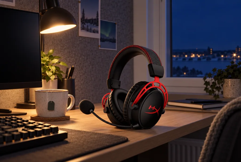 testx.se testar HyperX Cloud Alpha Wireless: gamingheadset bäst i test i vardagsmiljö