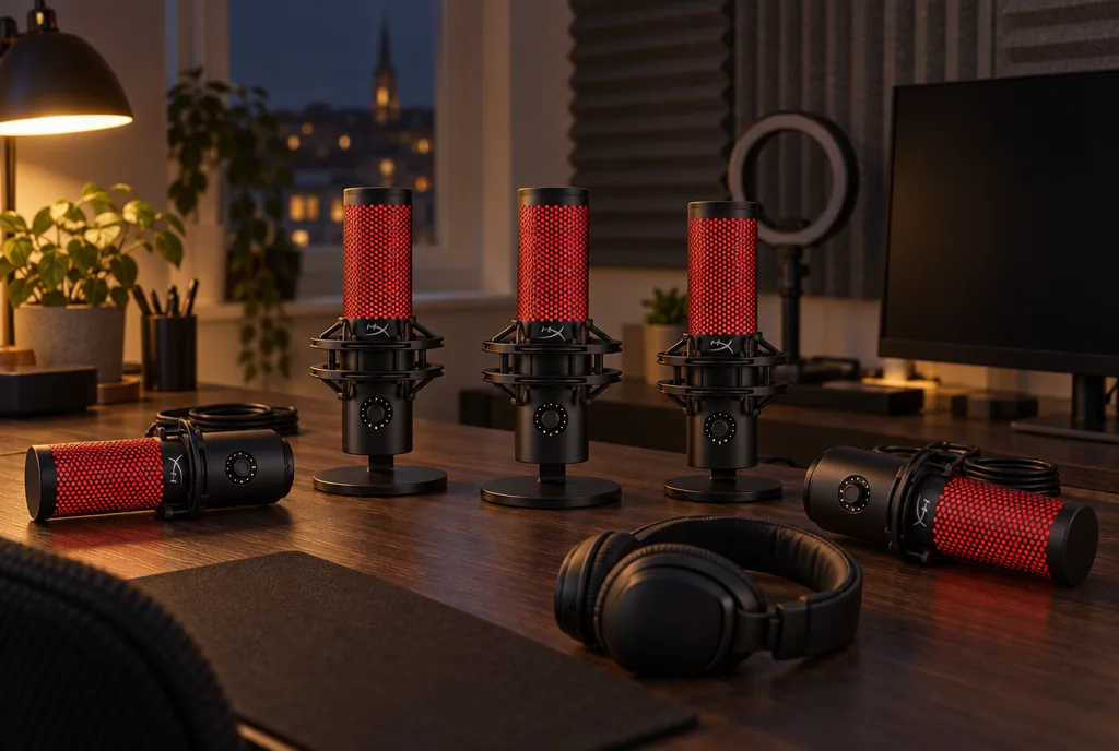 testx.se testar HyperX QuadCast 2: gamingmikrofon bäst i test i vardagsmiljö