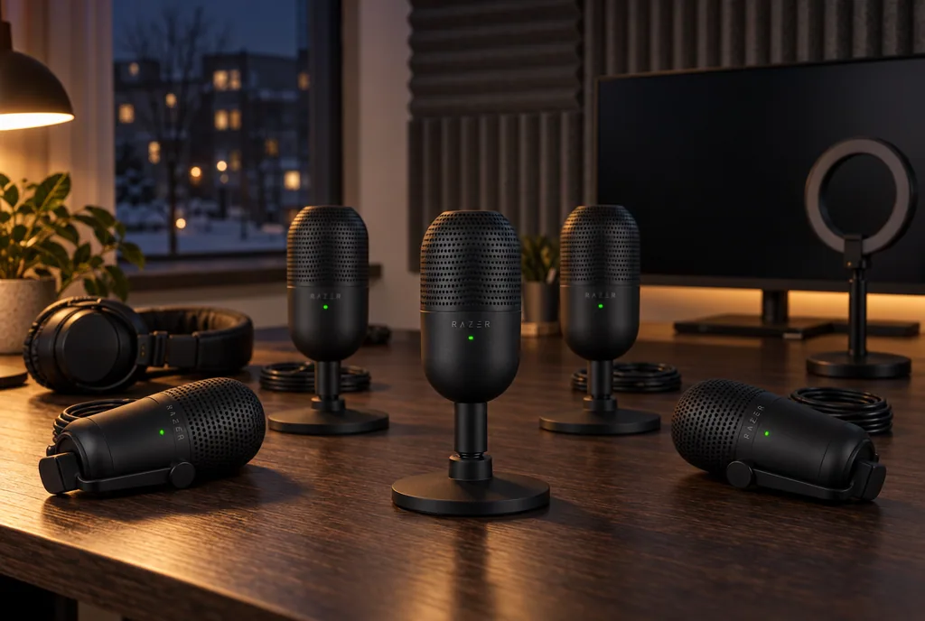 testx.se testar Razer Seiren V3 Mini: bästa kompakta mikrofonen i vardagsmiljö