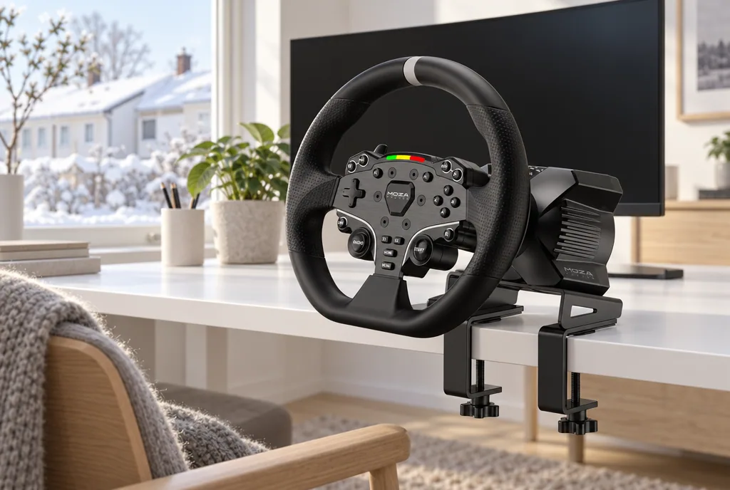 testx.se testar Moza R3 Racing Simulator Bundle för PC: bästa direct drive för pc i vardagsmiljö