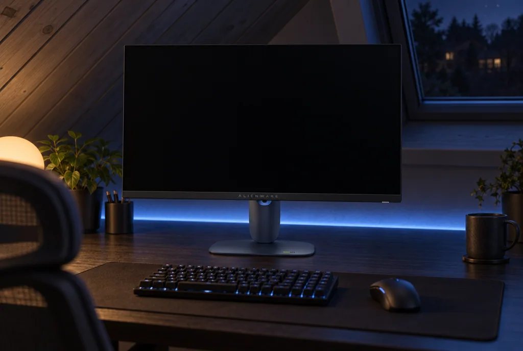 testx.se testar Dell Alienware AW2725DM: bästa 1440p-skärmen för pengarna i vardagsmiljö