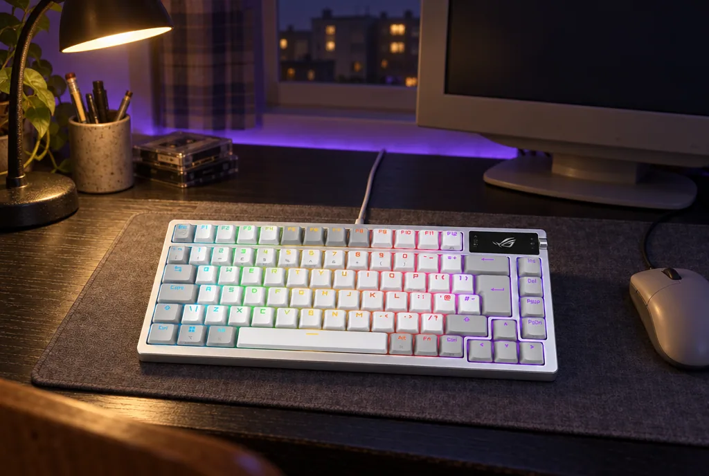 testx.se testar ASUS ROG Azoth: bästa kompakta tangentbordet i vardagsmiljö