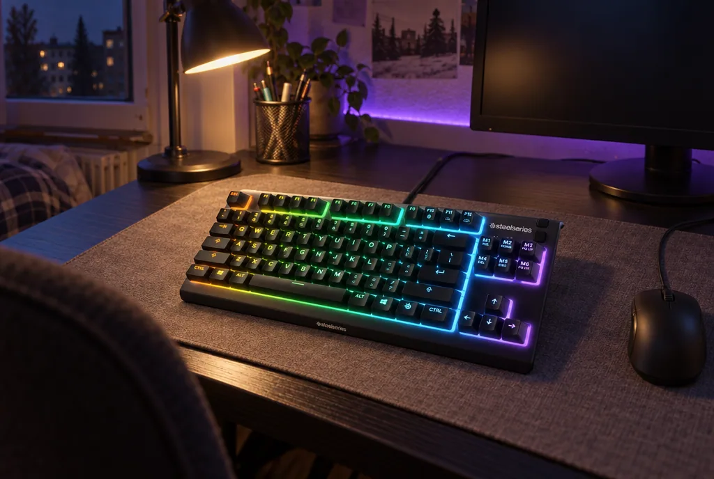 testx.se testar SteelSeries Apex 3 TKL: bästa billiga i vardagsmiljö