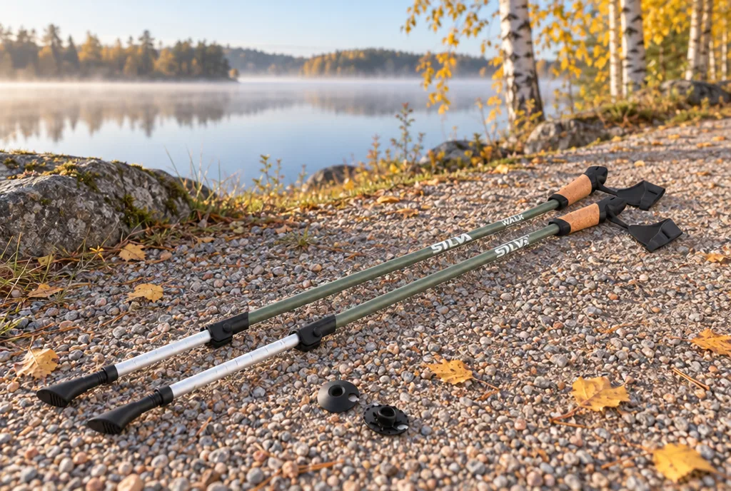 testx.se testar Silva Walking Poles Aluminium Cork: gåstavar bäst i test i vardagsmiljö