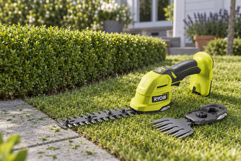 testx.se testar Ryobi RY18GSA-0 Solo: bästa för långa gräskanter i vardagsmiljö