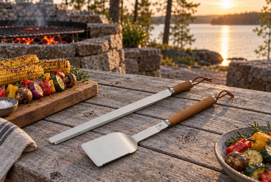 testx.se testar Fiskars Norden Grill Chef 2 delar: bästa premiumvalet i vardagsmiljö
