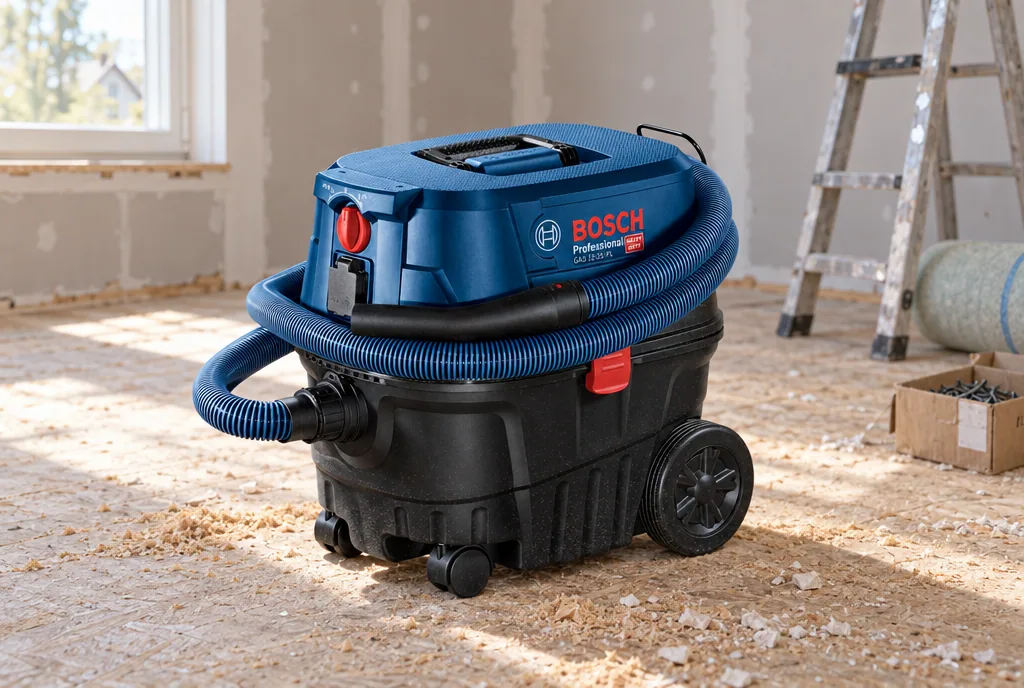 testx.se testar Bosch GAS 12-25 PL Professional: bästa premiumvalet i vardagsmiljö