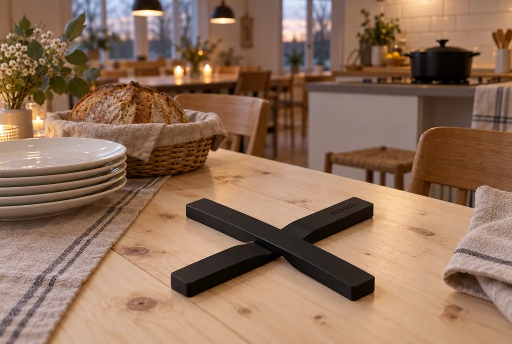 testx.se testar Eva Solo Magnetic Charcoal: grytunderlägg bäst i test i vardagsmiljö