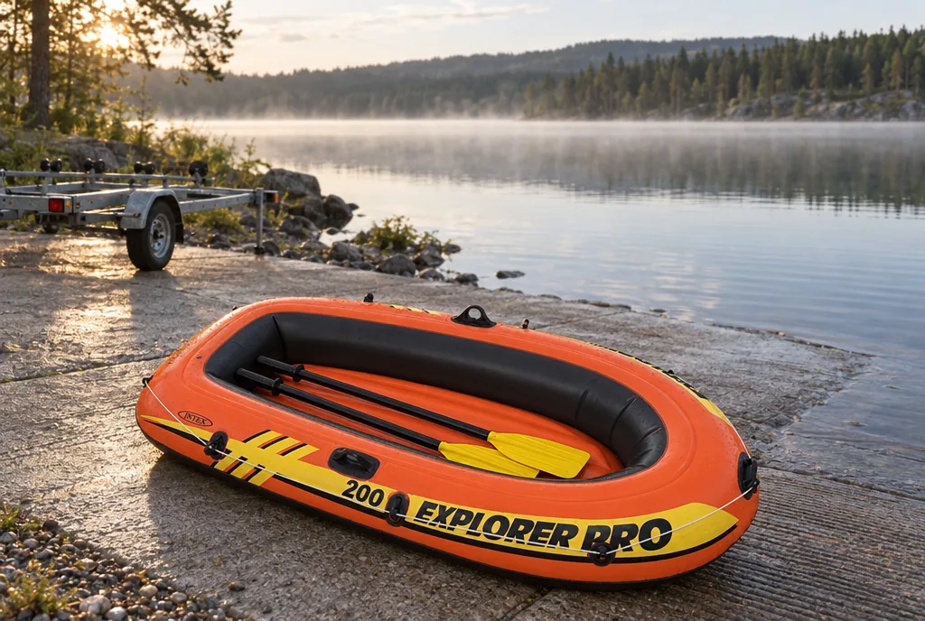 testx.se testar Intex Explorer Pro 200: bästa badbåten i vardagsmiljö