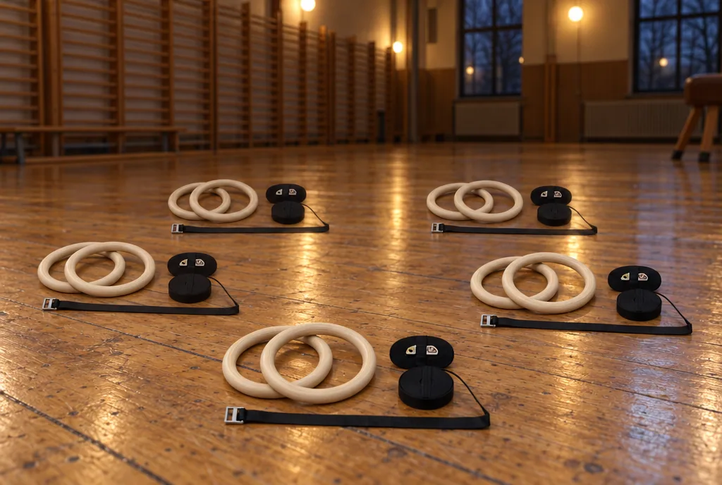 testx.se testar Titan Life Pro Gym Rings Trä: bästa för tung belastning i vardagsmiljö