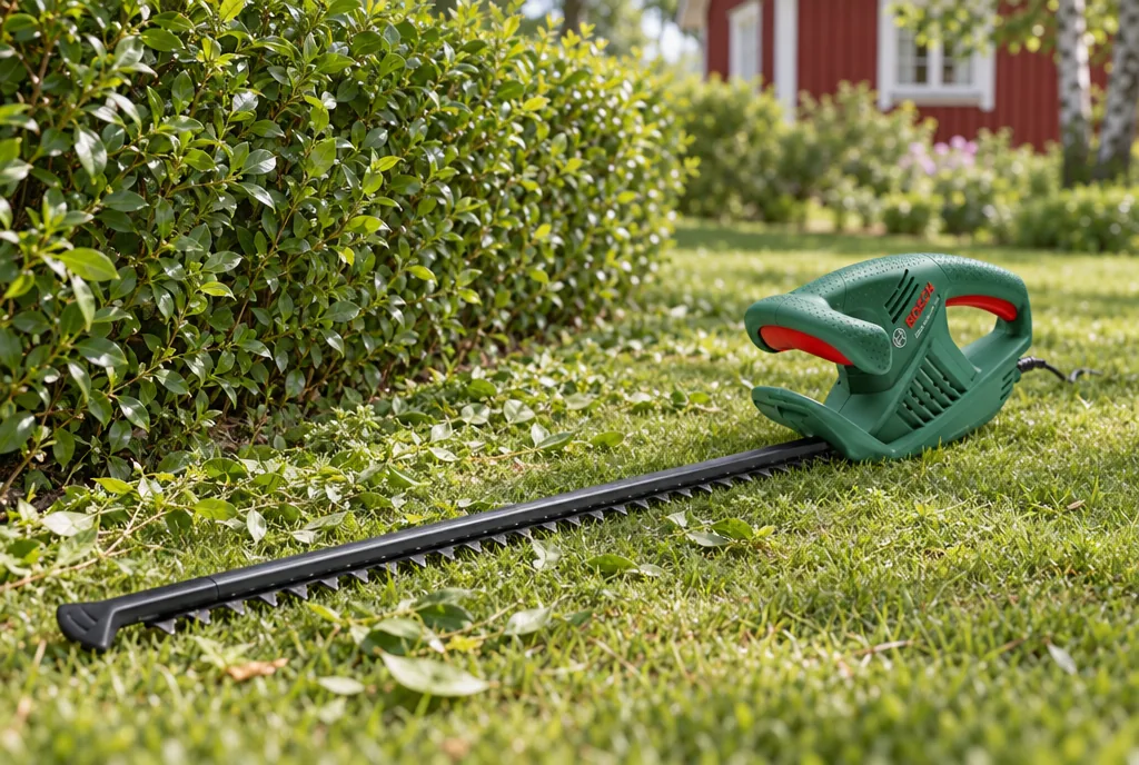 testx.se testar Bosch EasyHedgeCut 55: bästa billiga i vardagsmiljö