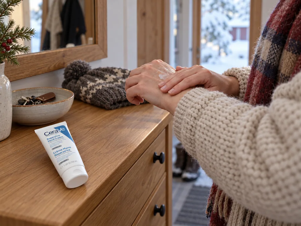 Användning handkräm: CeraVe Reparative Hand Cream i vardagen