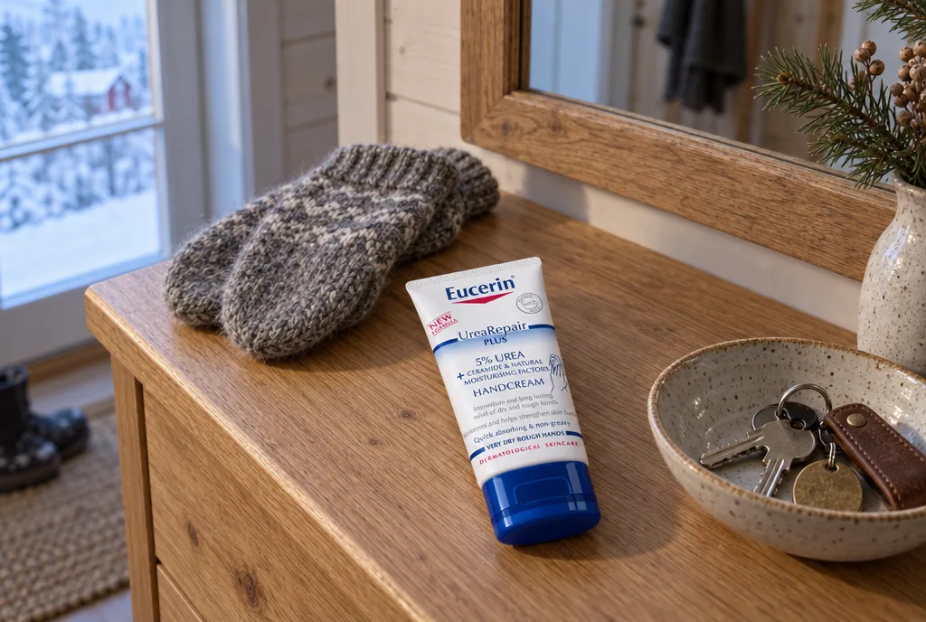 testx.se testar Eucerin UreaRepair Plus 5 % Urea Hand Cream: bästa ureakrämen i vardagsmiljö