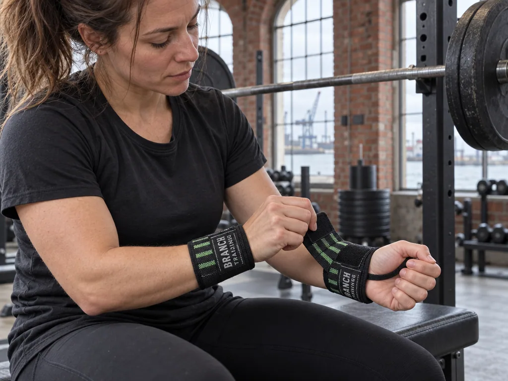 Användning handledslindor: Gasp Branch Wrist Wrap i vardagen