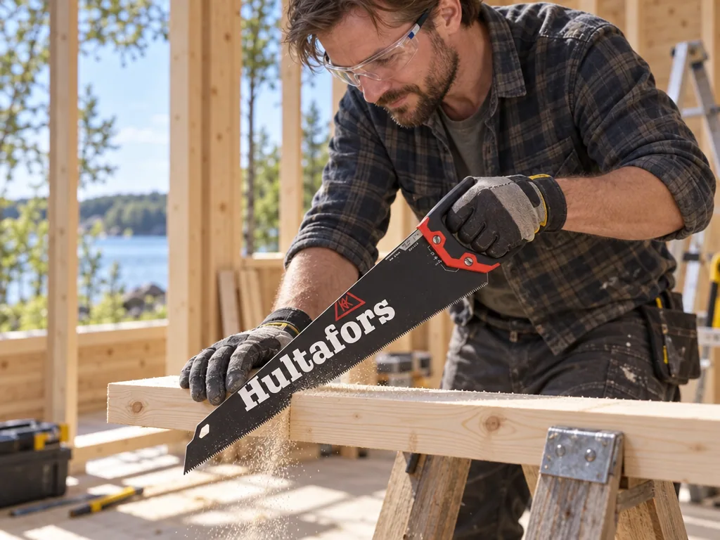 Användning handsåg: Hultafors HBX-22-9 i vardagen