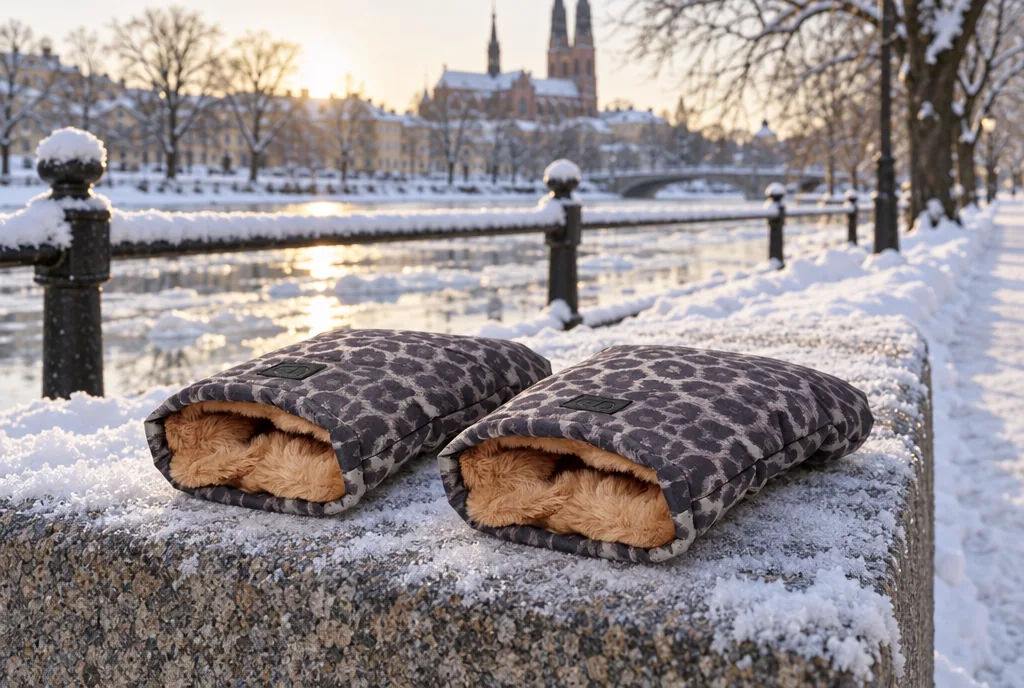 testx.se testar Elodie Details Le Leopard: handvärmare barnvagn bäst i test i vardagsmiljö