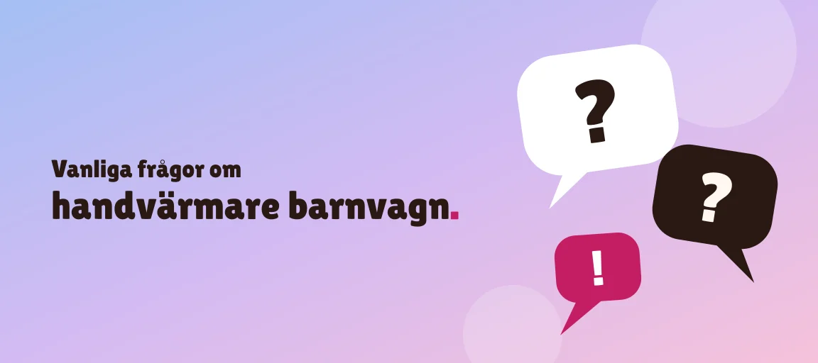 Vanliga frågor om handvärmare barnvagn